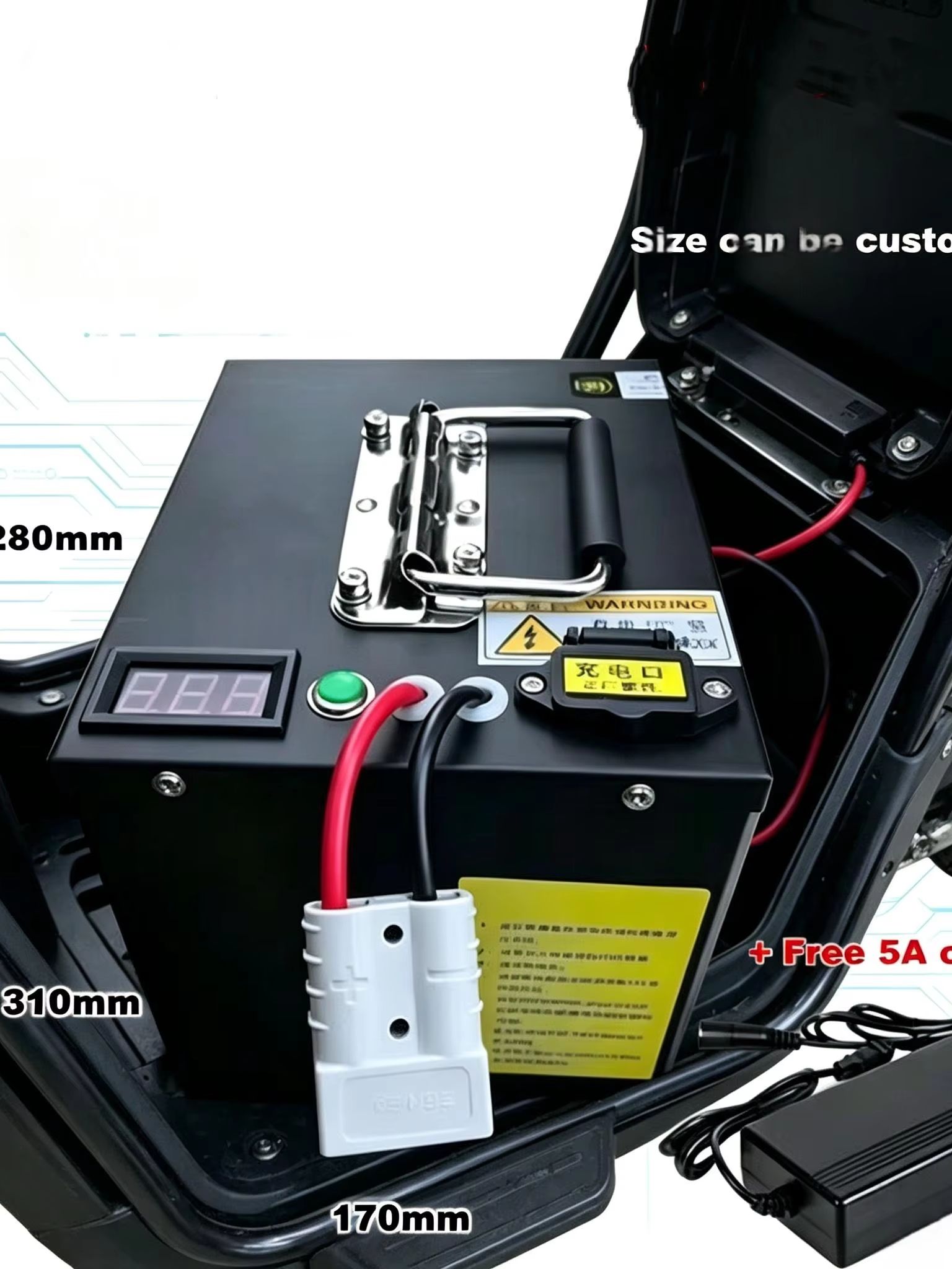 72V Lifepo4 Lithium-Batteriepa – Lifepo4 72V 100Ah Battery Pack Ev Bewertung und Preis