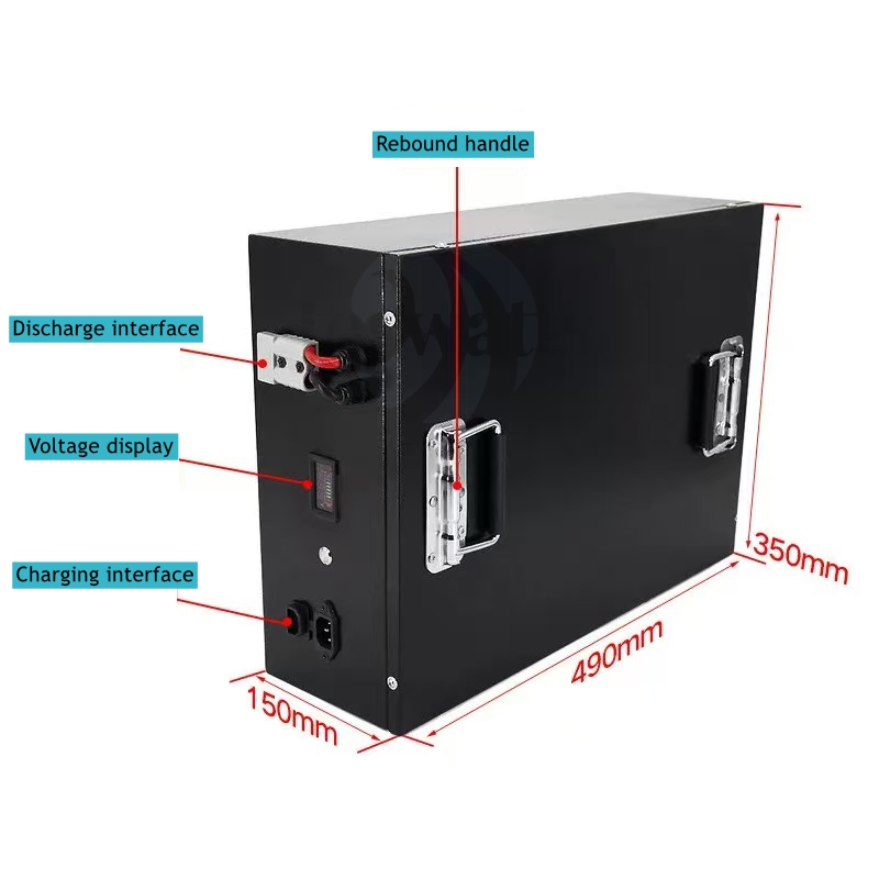 Lifepo4-Akku 72 V mit Bluetoot – Lifepo4 72V 100Ah Battery Pack Ev Bewertung und Preis
