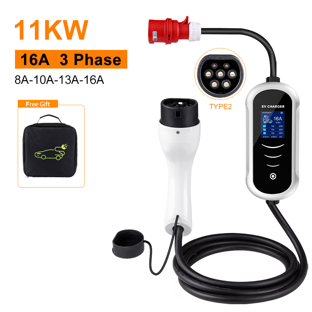 IPENGEN Typ 2 tragbares EV-Lad – Type 2 Portable Ev Charger 11Kw Cee Bewertung und Preis