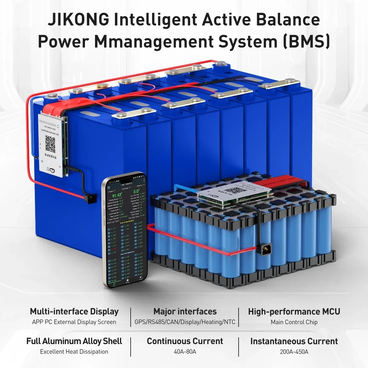 JK Smart BMS 4S-24S LiFePo4 Li – Smart Bms 24S 200A Bluetooth Lifepo4 Bewertung und Preis