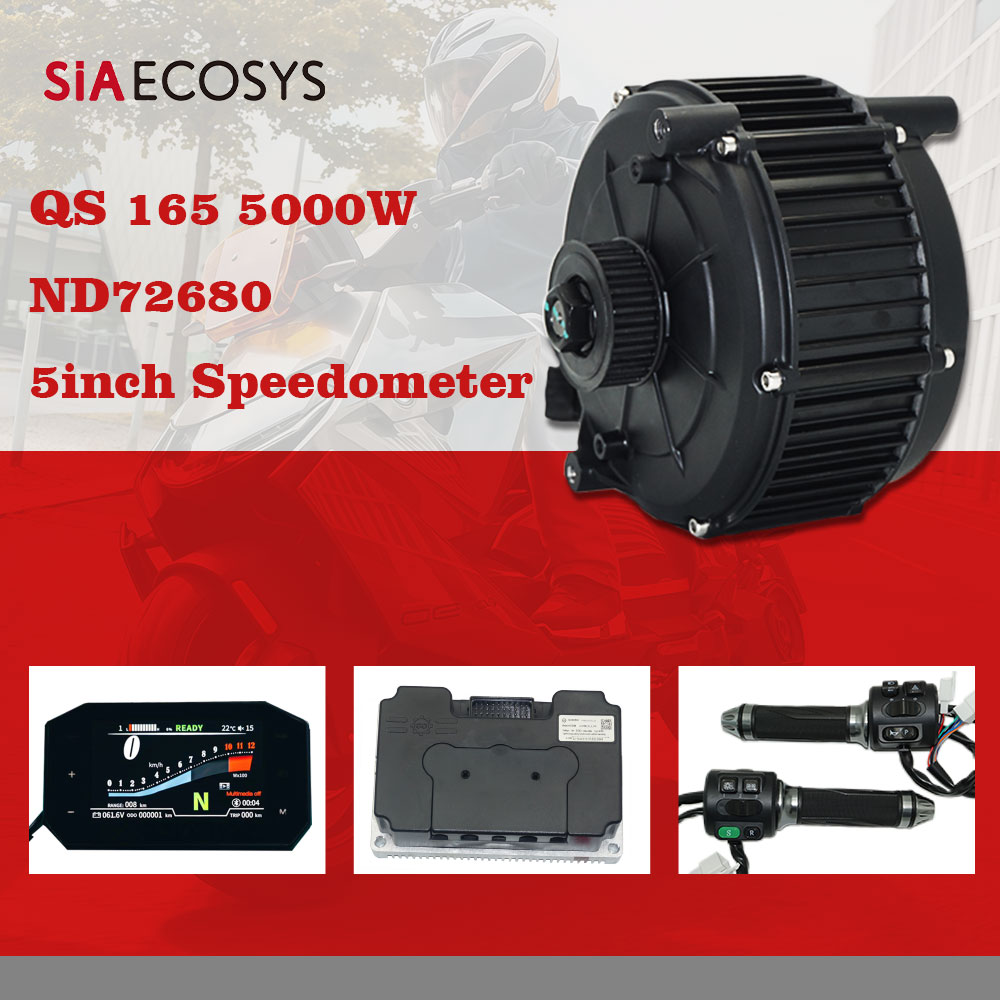 SiAECOSYS QS165 5000W 72V 35H  – Mid Drive Motor Kit 72V 5000W Bewertung und Preis