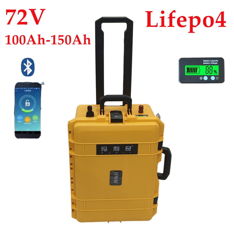 Wasserdichter 72V 150Ah 100Ah  – Lifepo4 72V 100Ah Battery Pack Ev Bewertung und Preis
